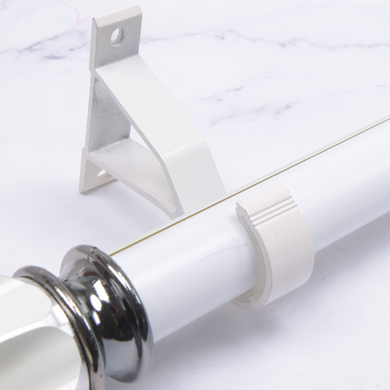 Top Side Dual-purpose Ceiling Suspension Ceiling Mounting Frame Curtain Rod Top Mounting Bracket Roman Rod Single Bracket Base Bracket Accessories