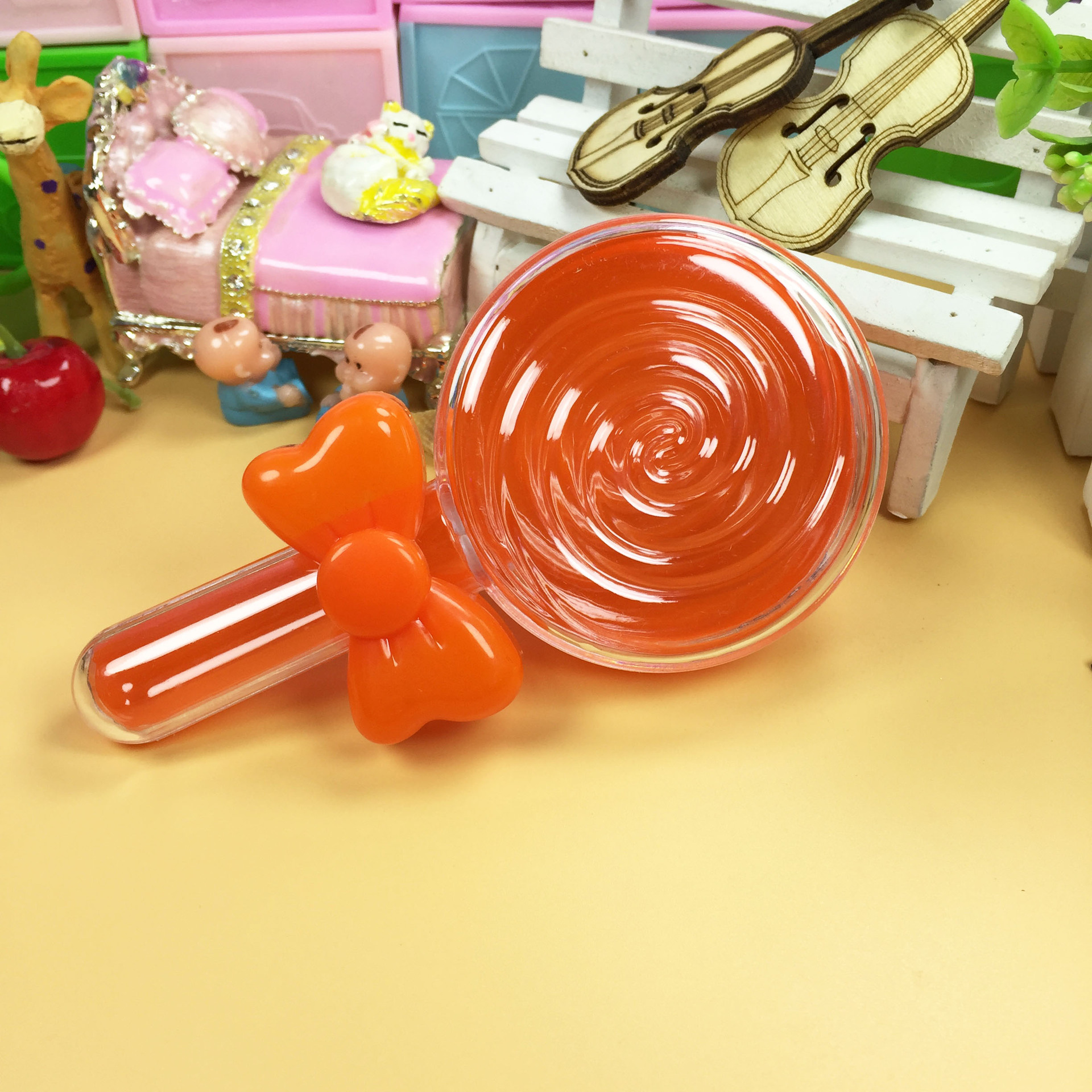 Foreign trade e-commerce cross-border supply Yiwu factory direct personality creative bow bow tie medium Lollipop Sugar box