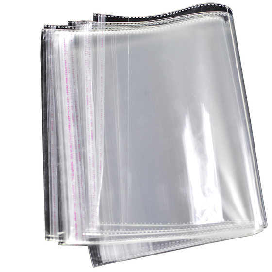 opp bag transparent plastic self-adhesive bag clothing packaging bag mask self-sealing bag spot wholesale