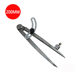 With wing scribing gauge spacing gauge compasses gauge sideline device vegetable tanning leather sub-gauge leather sideline tool