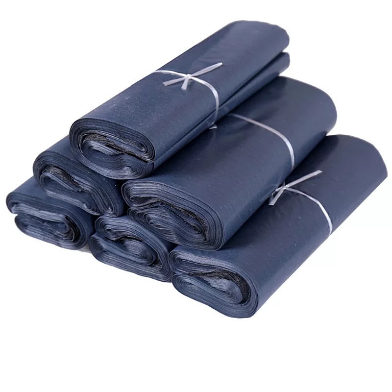 Express bag wholesale gray black logistics packaging bag plastic packaging bag waterproof bag express self-sealing bag in stock