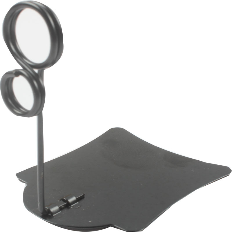 Metal label clip baking cake shop commodity price tag clip POP shelf advertising clip black vertical price tag