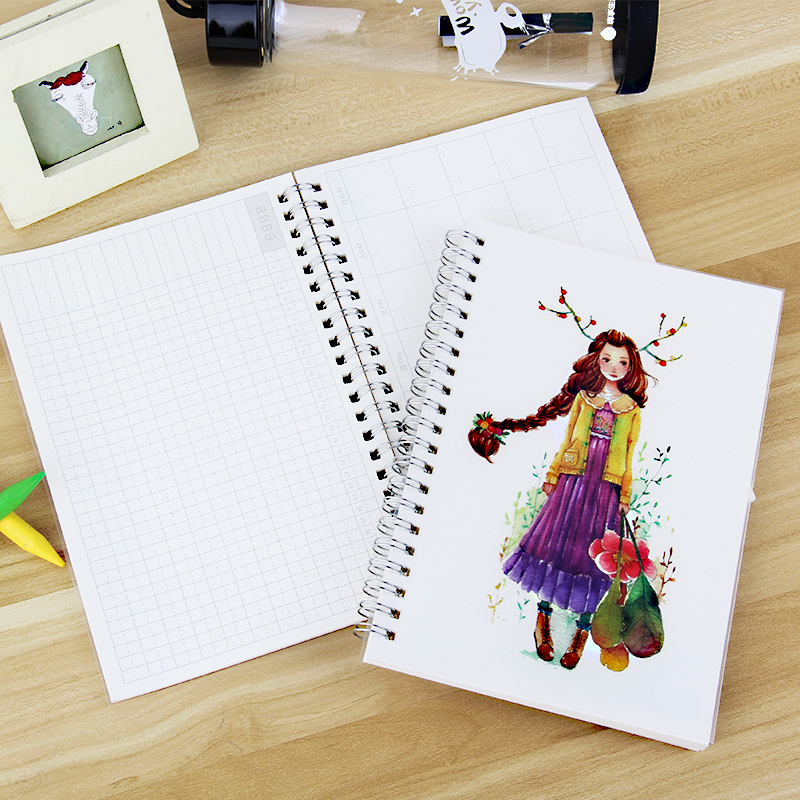 A may plan coil book Daily plan this timetable this work efficiency manual notes hand book