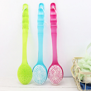 Plastic Bath Brush Bathroom Artifact Bath Rubbing Back Brush Bath Brush Bath Brush Back Washing Brush