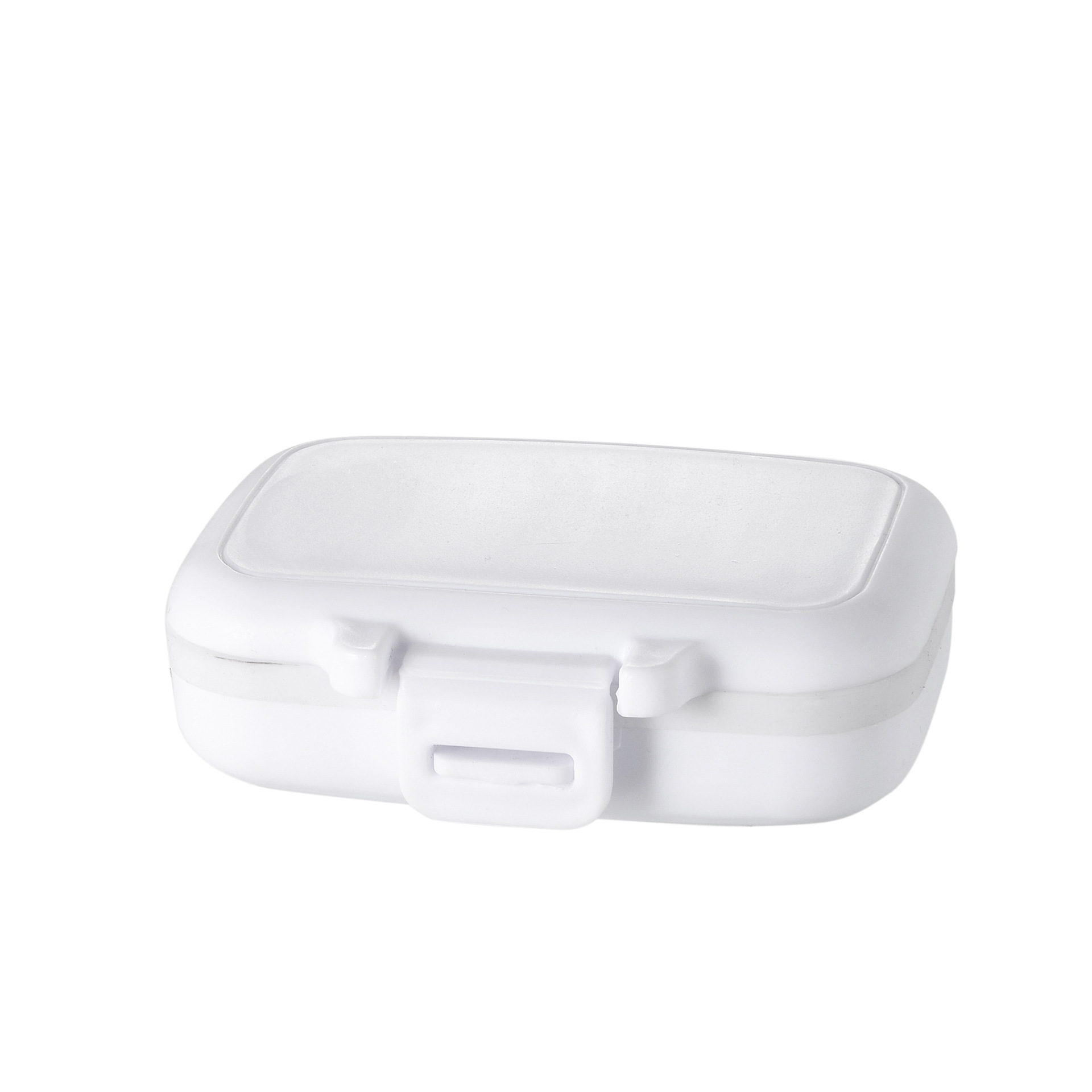 Three-compartment portable small medicine box portable mini medicine box medicine storage box multi-functional medicine box