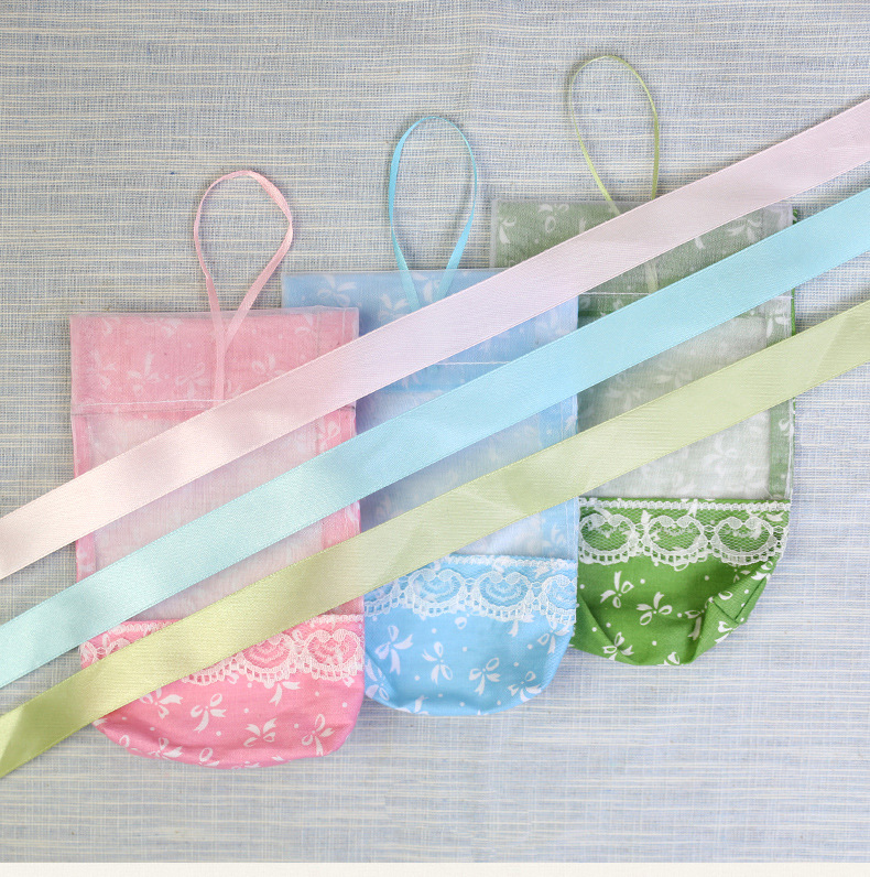 Wholesale sachet sachet lavender gift bag bow cotton linen cloth bag custom made logo empty bag