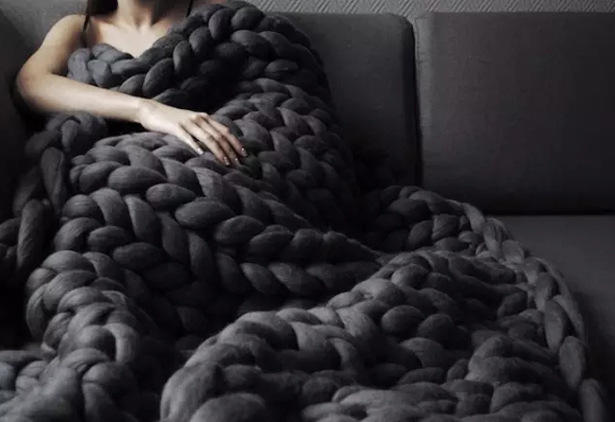 Amazon Nordic Thick Wool Handmade Blanket Blanket Knitted Blanket Blanket Blanket Sofa Cover Blanket Thick Blanket