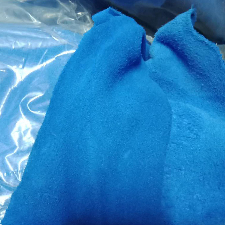 Manufacturers selling cattle two-layer anti-velvet leather color thickness stretch can be made of goods shoes, handbags, belts with anti-fur