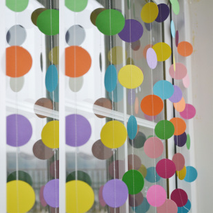 Factory Paper Flower Colorful Party Decoration Birthday Paper String Kindergarten Decoration Color AliExpress Amazon