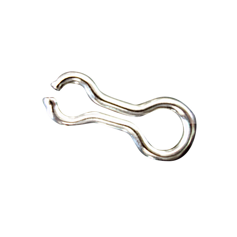 Factory wholesale cross-border fishing group eight-ring connector alloy copper plumb foot fishing supplies small accessories