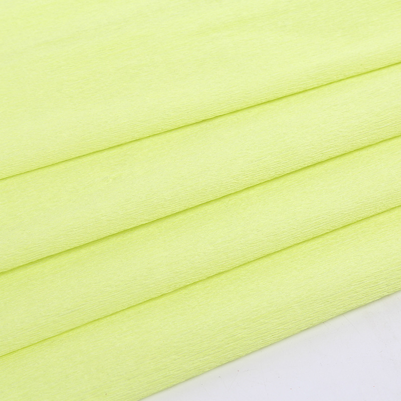 Colorful Handmade Crepe Paper diy Paper Flower Material Paper Rose Telescopic Paper Curling Paper Kindergarten Handmade