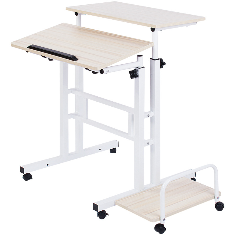 1 [mobile phone exclusive] stand-up computer desk simple modern desktop notebook home multi-functional desk