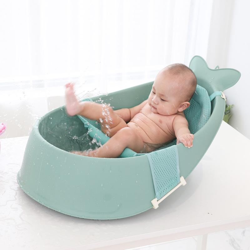 birkie Baby Basin Cute Fun Cute Bath Basin Newborn Baby Household Large Thickened Sitting and Lying