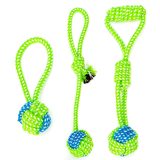 Factory spot new pet toy combination set pet cotton rope toy dog toy bite resistant dog toy