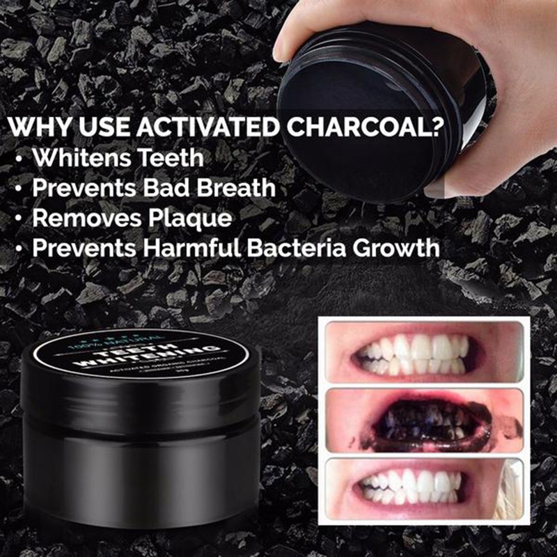 teeth whitening Activated Carbon tooth powder bamboo charcoal tooth washing powder coconut shell