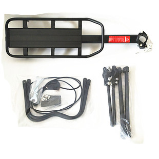 Bicycle rear shelf aluminum alloy quick release shelf with quick release multifunctional hanger mountain bike rear hanger cross-border