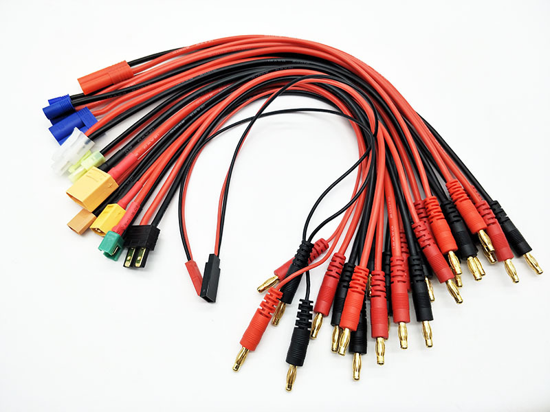 Model silicone line extension line series line parallel line Y line connection line electric regulating lithium battery T plug XT90