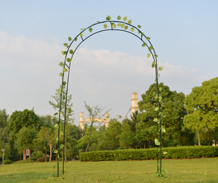 Simple Arch Flower Rack Iron Climbing Rack Outdoor Iron Rack Flower Rack Grape Loofah Rose Clematis Wedding Arch