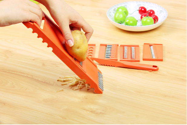 Multi-function vegetable cutter grater slicer 7-piece peeler potato cutter wholesale daily necessities