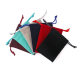 in stock Velvet Bag Bundle Pocket Black Jewelry Bag Jewelry Gift Logo Packaging Drawstring Stamp Velvet Bag