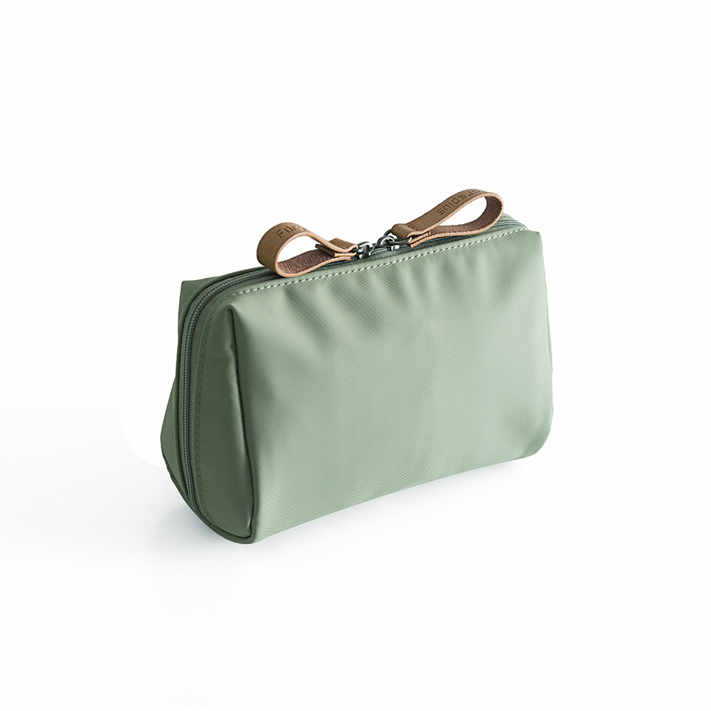 Korean Style Cosmetic Bag Simple Lady Mini Wash Bag Waterproof Small Portable Handheld Portable Travel Storage Bag