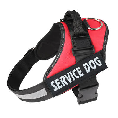 SERVICE DOG pet supplies manufacturers directly supply large and medium-sized DOG chest strap DOG supplies traction rope wholesale