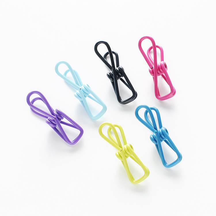 10 PCs color multi-function clothespin travel portable towel clip sock clip seal clip