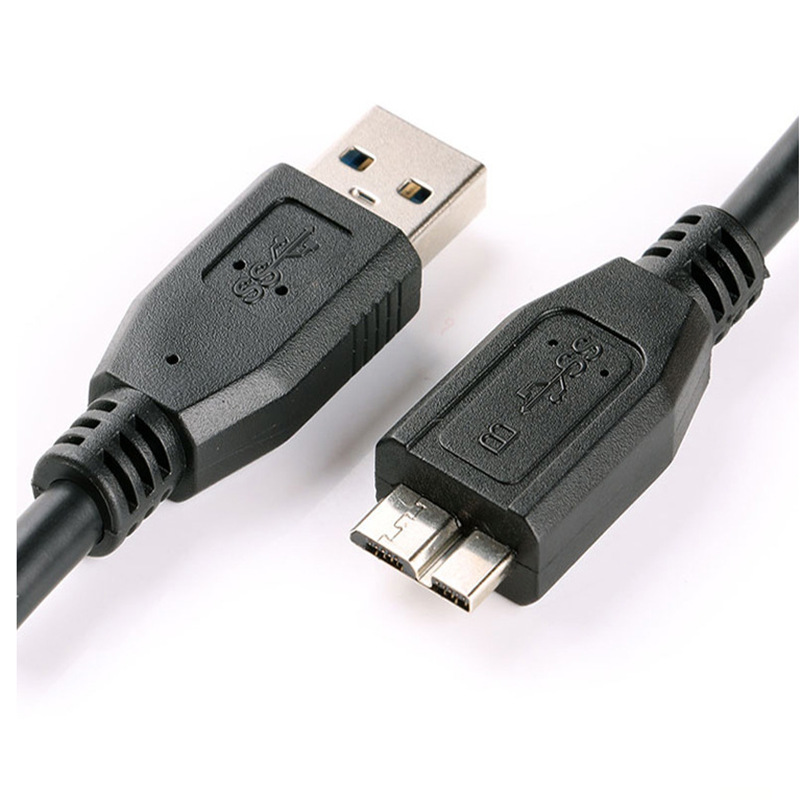 usb3.0 Micro mobile hard disk data line power supply line high-speed charging transmission cable 0.3 meters