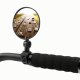 Single rearview mirror as shown