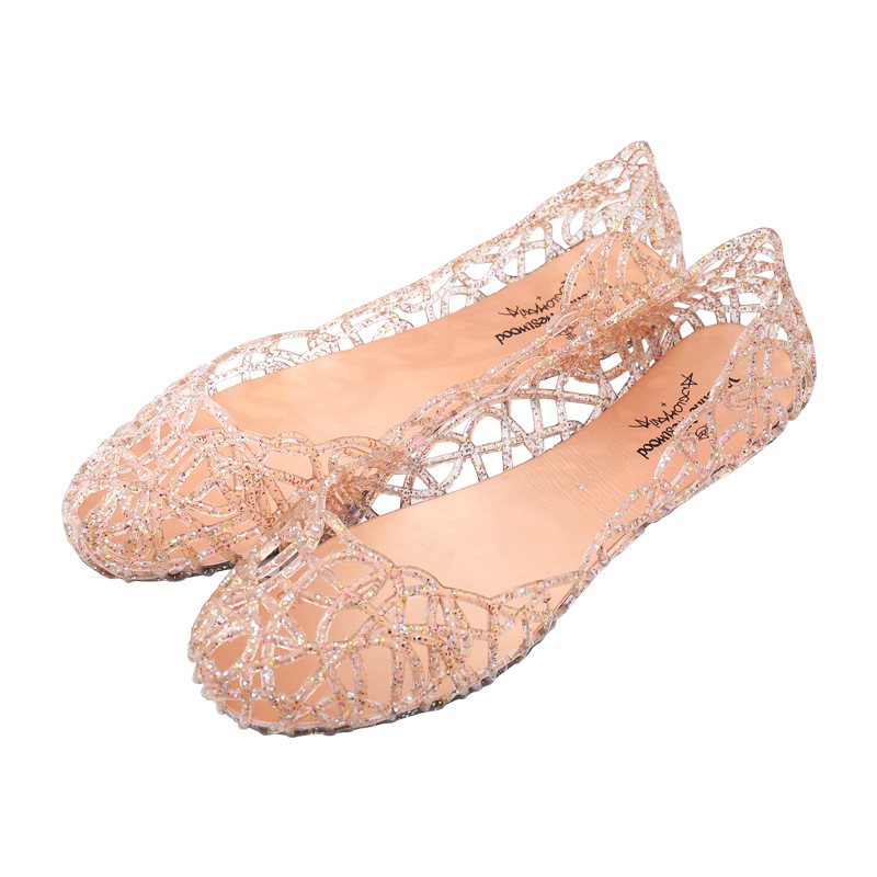 New Summer Fashion Casual Sandals Women's Toe Hollow Hole Women's Shoes Lightweight Breathable Hole Shoes Factory Wholesale