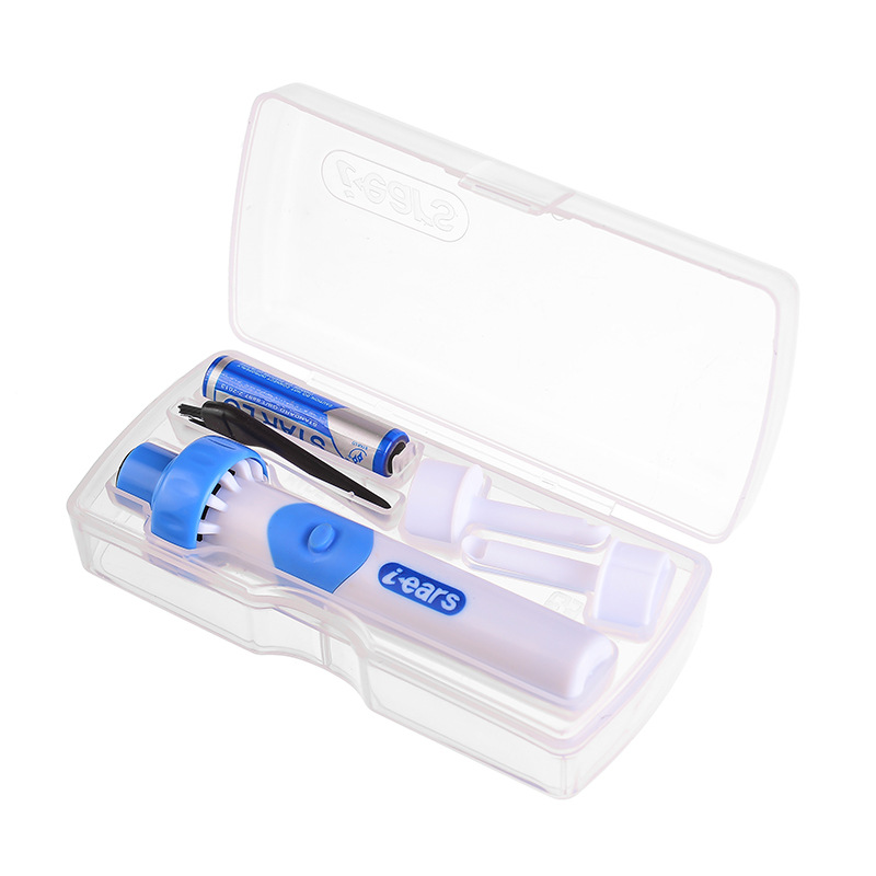 Artifact Ear Pulling Electric Ear Pulling Ear Pulling Ear Pulling Ear Pulling Cleaning Adults and Children Ear Digging Spoon with Light Soft Head Safety