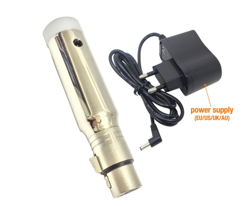 Built-in battery DMX512 receiver wireless DMX512 stage light receiver light signal connection controller