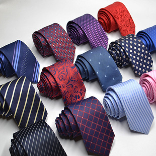 Spot Wholesale Factory Direct 6CM Men's Business K-style Narrow Fashion Tie Wholesale