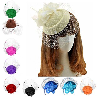 Headwear Mesh Headwear Small Topper Hat Hair Accessories Children's Hair Accessories Hair Accessories Stage Veil Accessories Hair Accessories Europe and America