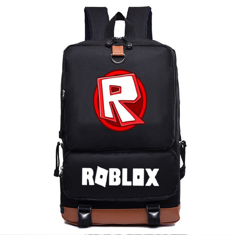 Roblox ゲーム周辺機器コンピュータラップトップバックパックカジュアルユニセックスブックバッグファッショナブルなレジャーデイパック一般的な使用ショルダーバッグ|undefined