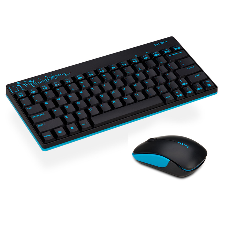 MOFII Skyscraper X210 Wireless Keyboard Mouse Set Mini Notebook Multimedia Power Saving Home Office