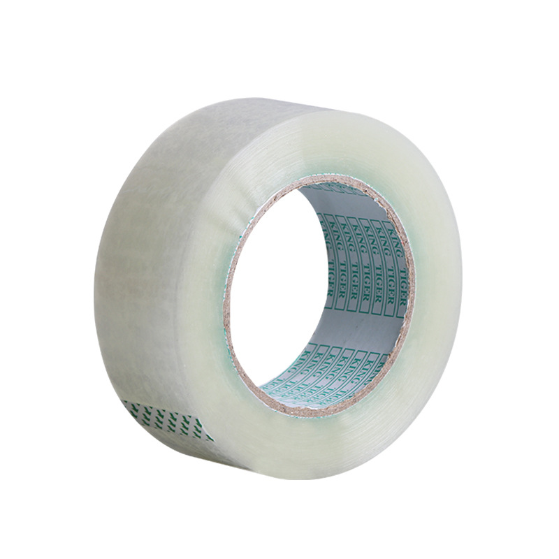 Transparent tape 6.0*100 long wide mouth tape large roll high adhesive sealing glue express packaging logistics sealing glue paper