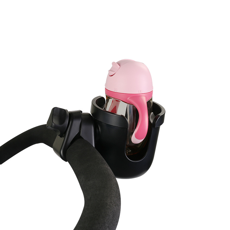 Factory wholesale baby carriage cup holder stroller bottle water bottle holder ABS fall-resistant baby carriage cup holder universal milk cup holder