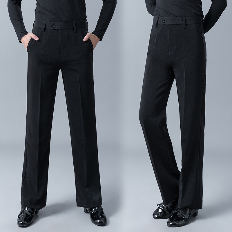 Dao Dao Latin Dance Pants Men's New Modern Dance Ballroom Dance Practice Performance Pants Men's Square Dance Pants