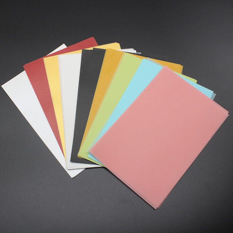 100g color sulfuric acid paper rubber stamp special paper card printing paper color tracing paper butter paper transfer paper