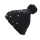 Autumn and Winter Hat European and American Punk Rivet Autumn and Winter Knitted Hat Women's Wool Hat Warm Pullover Hat