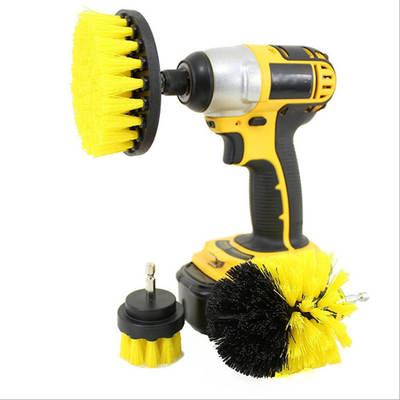 Electric drill brush floor carpet brush glass tile brush sink disc brush wheel brush bathroom toilet brush cleaning polishing brush