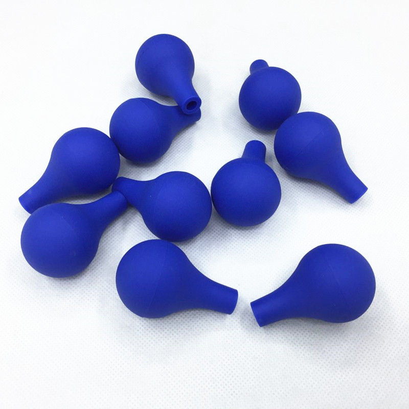 Pipette suction ball blue suction ball scale dropper blue suction ball rubber silicone suction ball Laboratory