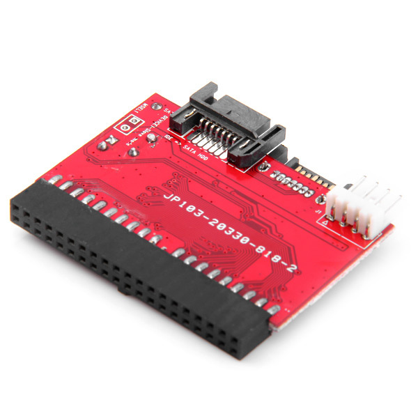 Карта адаптера IDE к SATA Карта адаптера SATA на карту адаптера IDE Двусторонняя взаимная карта адаптера