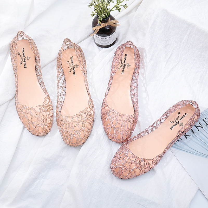 New Summer Fashion Casual Sandals Women's Toe Hollow Hole Women's Shoes Lightweight Breathable Hole Shoes Factory Wholesale