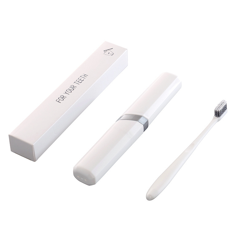 ETRAVEL portable toothbrush box PP toothbrush storage box travel creative advertising gift stationery box simple
