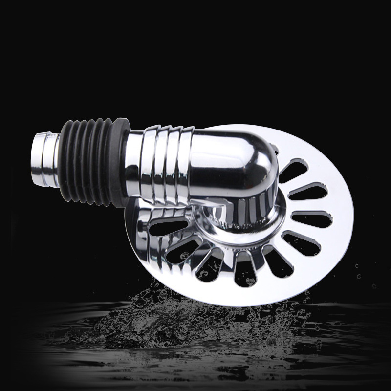 Washing machine connector ABS electroplating elbow connector with seal ring floor drain universal elbow straight joint Universal