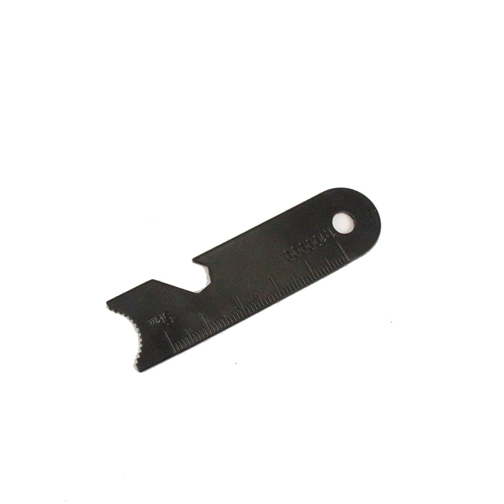 Flint Scraper Round Eye Flint Scraper Multifunctional Flint Special Small Scraper Measuring Ruler