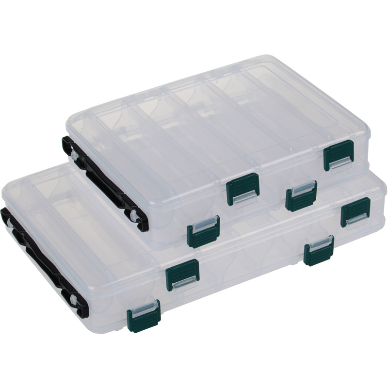 Double Layer Luya Bait Box Portable Multifunctional Luya Special Accessories Box Fake Bait Mino Squid Wooden Shrimp Storage Box