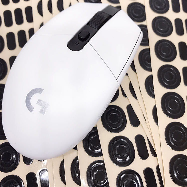 G304/g305 マウスフットパッドデジタルコンピュータマウスパッドフットステッカー足カバー|undefined